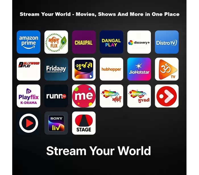 Amazon Prime, JioHotstar, Sony LIV, and 18 other OTT apps bundle pack for 1 year