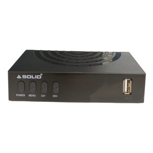 SOLID HDT2-6606 T2 ANTENNA + CABLE TV BOX 