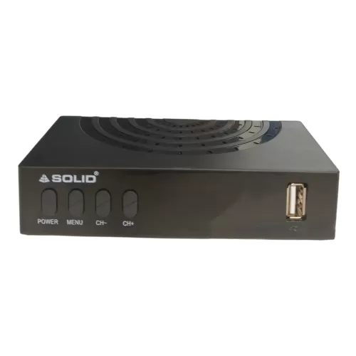 SOLID HDT2-6606 T2 ANTENNA + CABLE TV BOX 