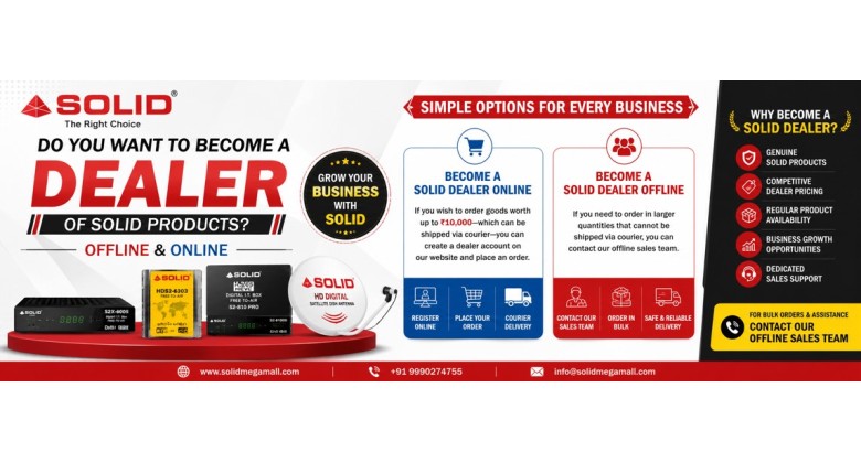 How to Become a Dealer of Solid Products – Online & Offline Dealer Registration Guide