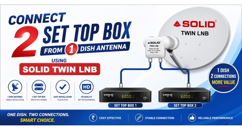 How to Connect 2 Set-Top Boxes from 1 Dish Antenna?