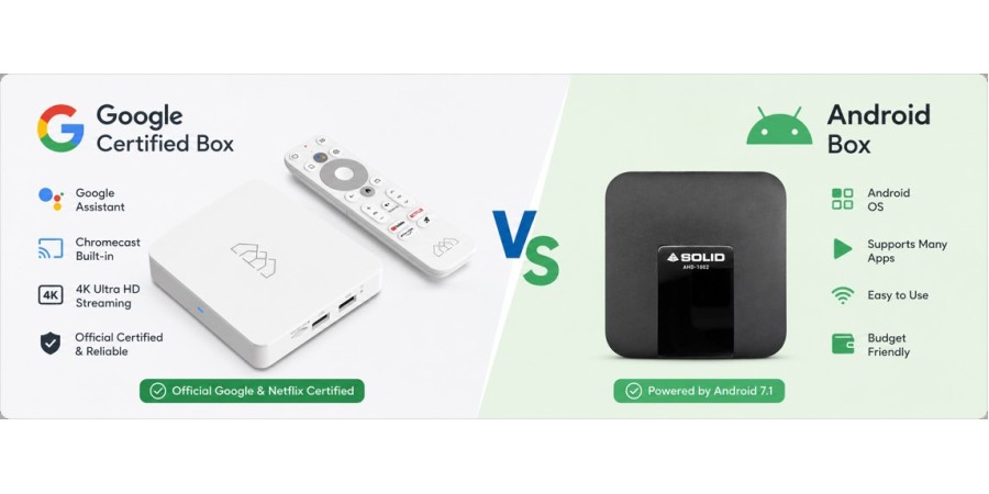 Android Box vs Google Netflix Certified Box: What's the Difference?