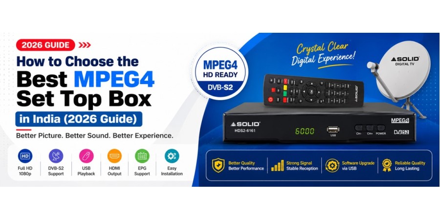 How to Choose the Best MPEG4 Set Top Box in India (2026 Guide)