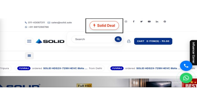 How to Get New Discount Coupon Codes on SOLID Website?