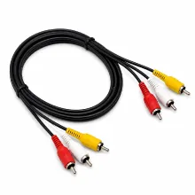 SOLID Premium 3 RCA To 3 RCA Audio Video Cable - 1.5 Meters
