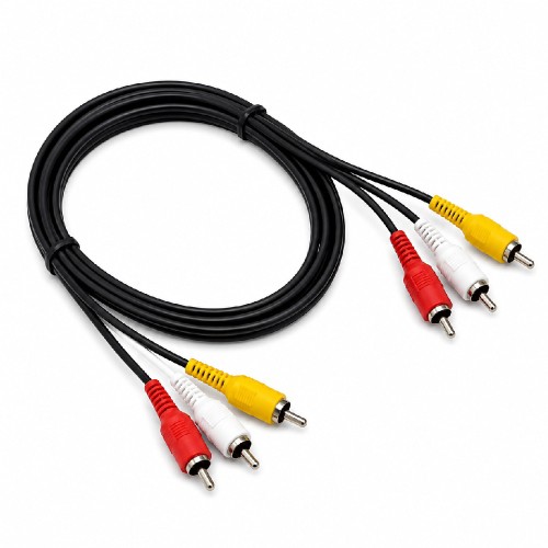 SOLID Premium 3 RCA To 3 RCA Audio Video Cable - 1.5 Meters