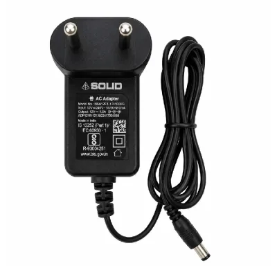 SOLID Power Adapter for Set-Top Boxes 12V