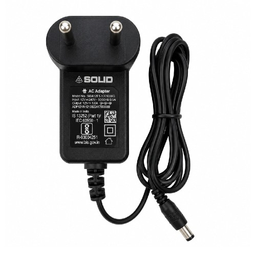 SOLID Power Adapter for Set-Top Boxes 12V