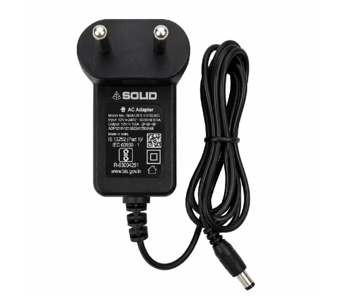 SOLID Power Adapter for Set-Top Boxes 12V