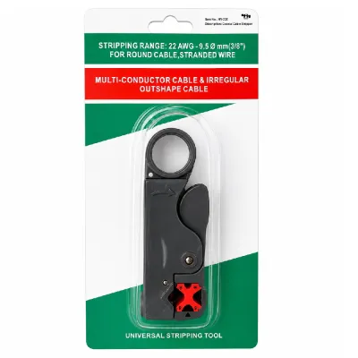 Universal Rotary Coax Coaxial UTP/STP Cable Wire Cutter Stripping Tool Stripper - RG6 / RG-58 / RG-59 / RG-62