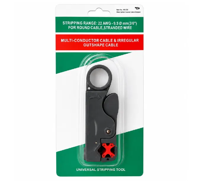 Universal Rotary Coax Coaxial UTP/STP Cable Wire Cutter Stripping Tool Stripper - RG6 / RG-58 / RG-59 / RG-62