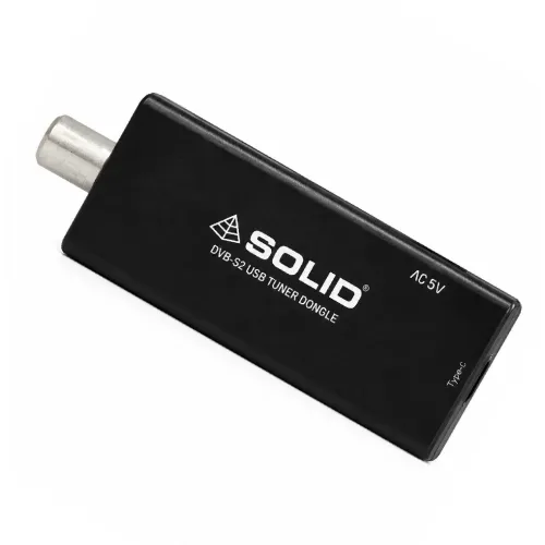 Solid DVB-S2 USB Tuner Dongle For Android