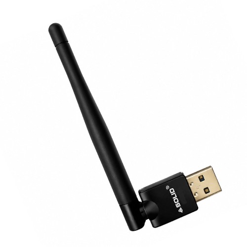 USB Wi-Fi WiFi Dongle for SOLID Set-Top Box / Laptop / Computer