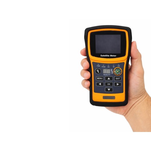 SOLID SF-720 Rechargeable Digital Satellite dB Meter with Torch (2023)