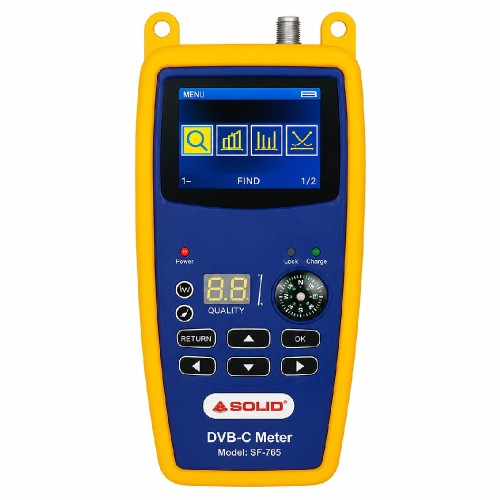 Solid SF-765 Digital Cable TV dB Meter