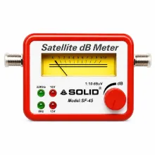 SOLID Analogue SF-45 Satellite dB Meter