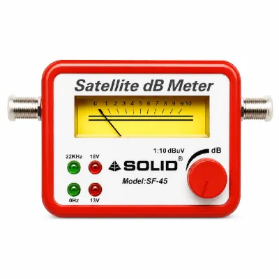 SOLID Analogue SF-45 Satellite dB Meter
