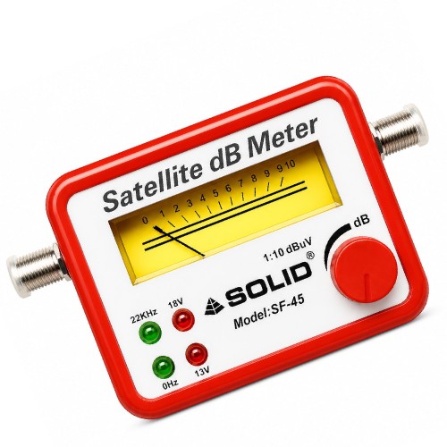 SOLID Analogue SF-45 Satellite dB Meter