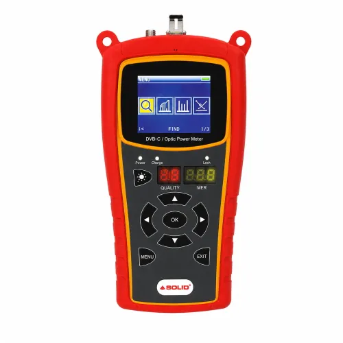 Solid SF-936 CABLE TV DB METER WITH FIBER TEST