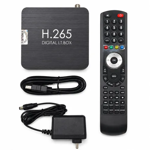 SOLID HDS2X-777 DVB-S2X H.265 10-Bit HEVC Full HD Set-Top Box for DD Free Dish