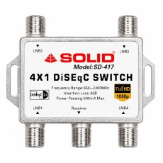 SOLID SD-417 DiSEqC 2.0 Switch - 4in1