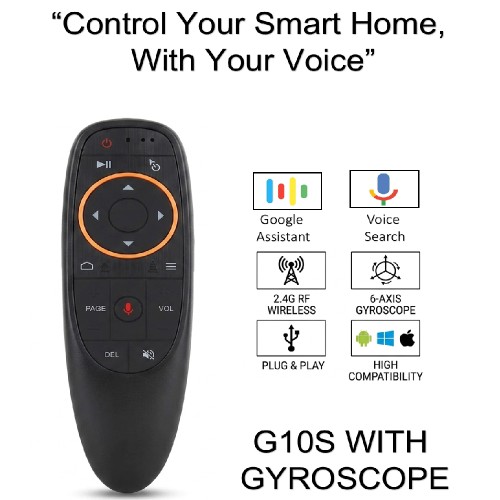 G10s Backlit Voice Air Remote Mouse