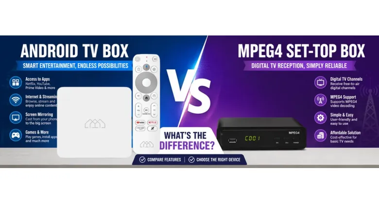Android TV Box vs MPEG4 Set-Top Box: What’s the Difference?