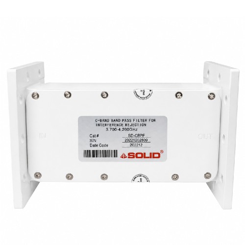 SOLID CBPF 3700-4200Mhz C-BAND BAND 5G PASS FILTER