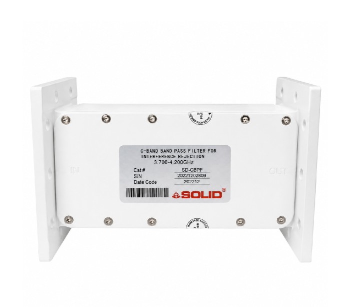 SOLID CBPF 3700-4200Mhz C-BAND BAND 5G PASS FILTER