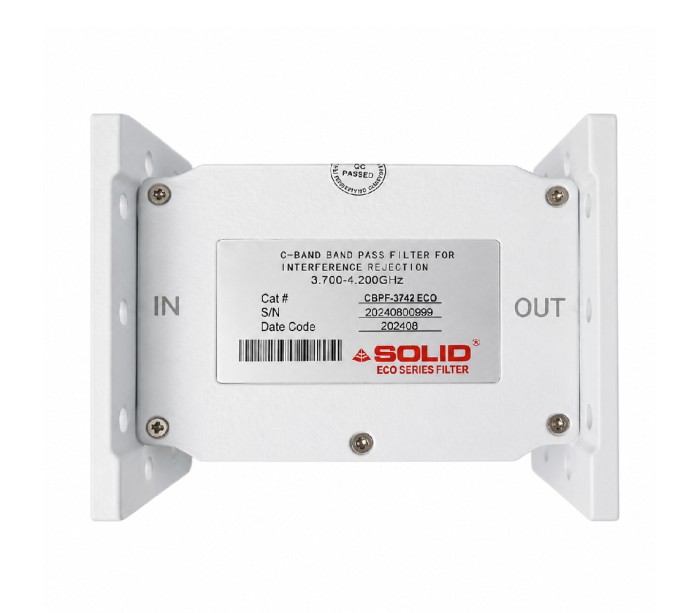 SOLID CBPF-3700-4200MHz C-BAND 5G PASSBAND FILTER