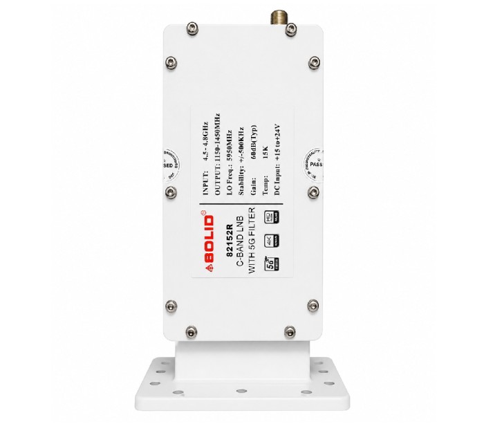 SOLID 82152R Extended C-Band 5G Filter LNBF