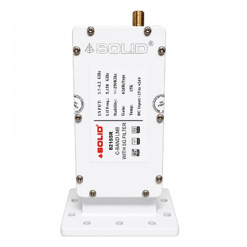SOLID 82155R C-Band TI and 5G Filter LNBF