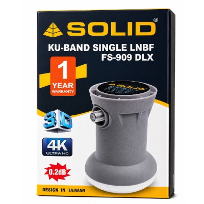 Solid FS-909DLX Universal Single LNBF