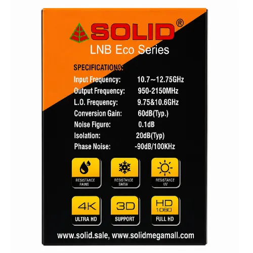 Solid FS-408 LNB Eco Series Ku-Band LNB