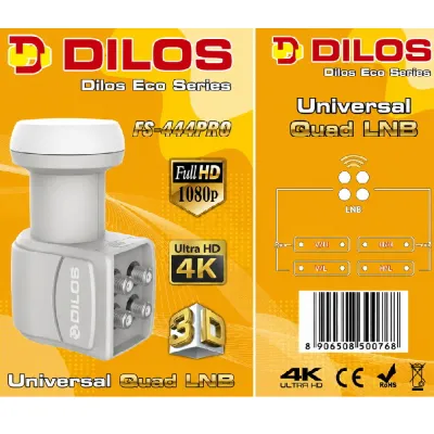 Dilos FS-444 Universal Quad LNB