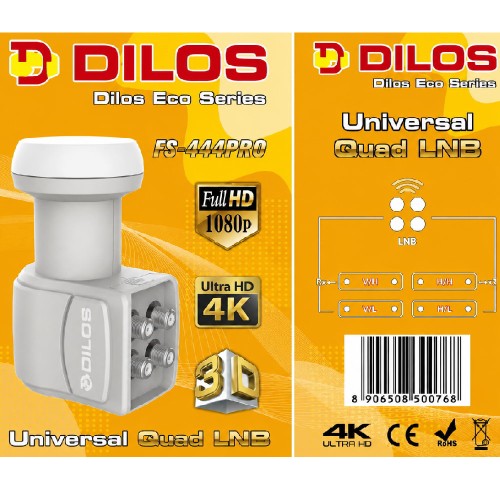 Dilos FS-444 Universal Quad LNB