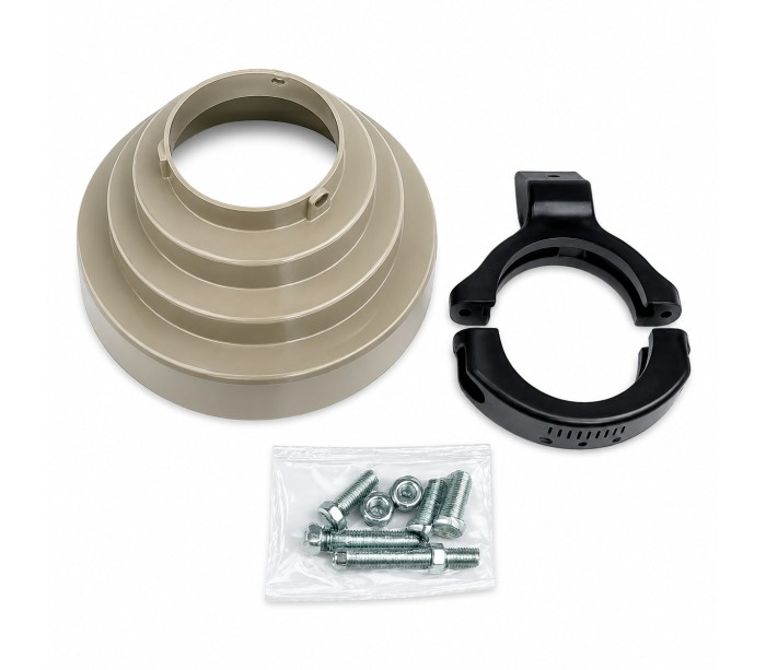 Offset Dish Ku-Band Scalar Ring with LNB Holder Bracket Kit
