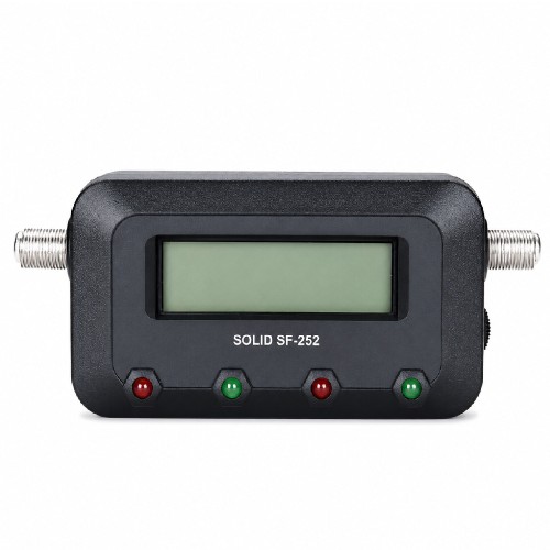 Solid SF-252 Digital Satellite dB Meter | Sat Finder | SOLID