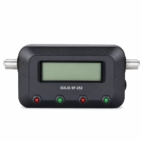 Solid SF-252 Digital Satellite dB Meter | Sat Finder | SOLID
