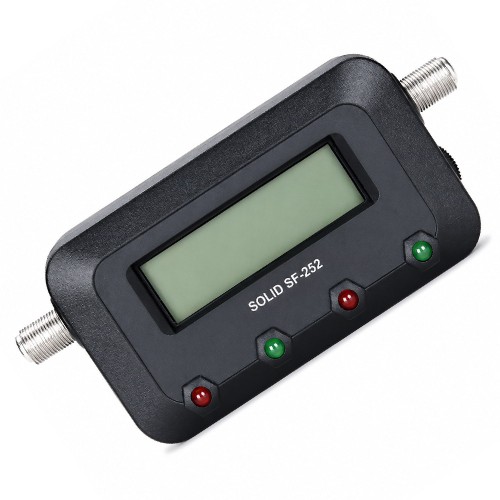 Solid SF-252 Digital Satellite dB Meter | Sat Finder | SOLID