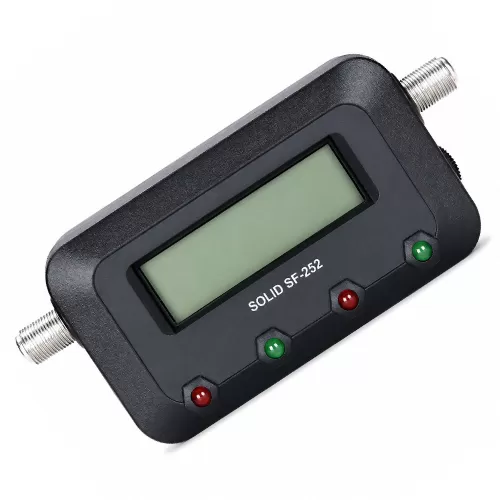 Solid SF-252 Digital Satellite dB Meter | Sat Finder | SOLID