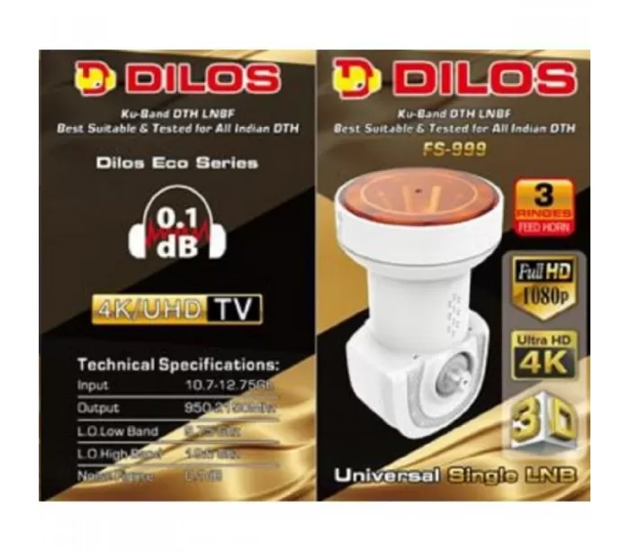Dilos FS-999 Eco Series Universal Single LNB