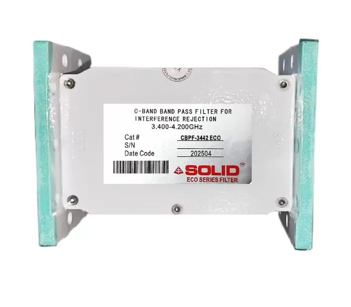 SOLID CBPF-3.400-4.200GHz C-BAND 5G PASSBAND FILTER