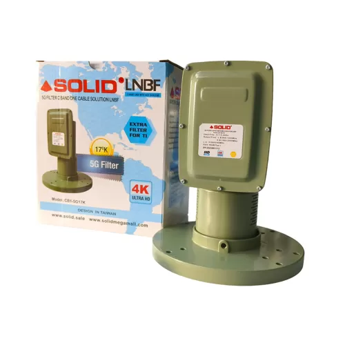 SOLID 5G Filter C-Band One Cable Solution LNBF