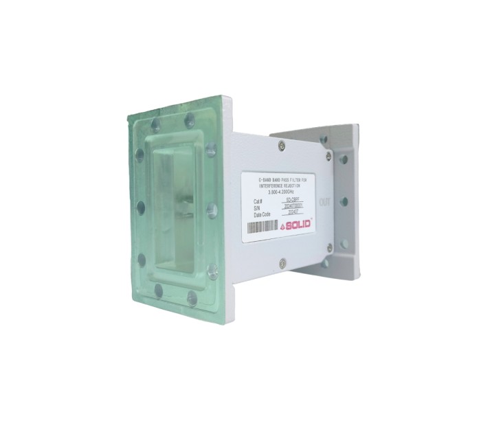 SOLID CBPF 3600-4200MHz C-BAND BAND PASS FILTER