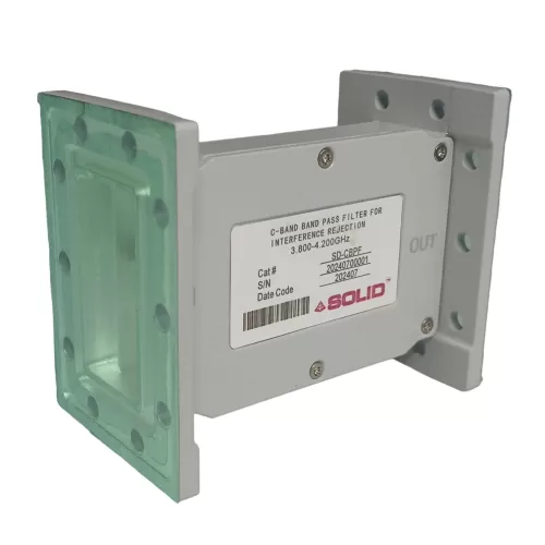 SOLID CBPF 3600-4100MHz C-BAND BAND PASS FILTER