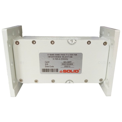 SOLID CBPF 3700-4200Mhz C-BAND BAND 5G PASS FILTER (NEW)