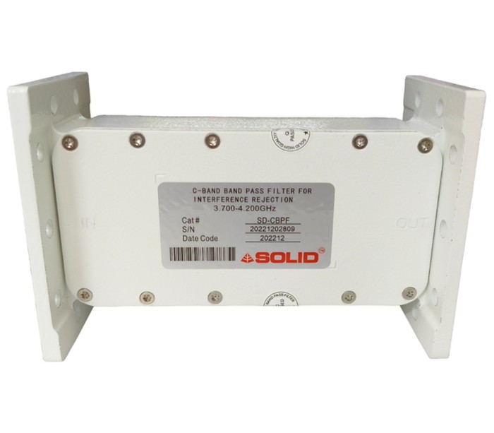 SOLID CBPF 3700-4200Mhz C-BAND BAND 5G PASS FILTER (NEW)