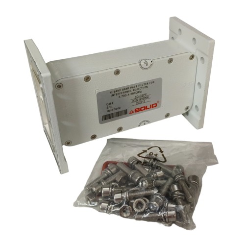 SOLID CBPF 3700-4200Mhz C-BAND BAND 5G PASS FILTER (NEW)