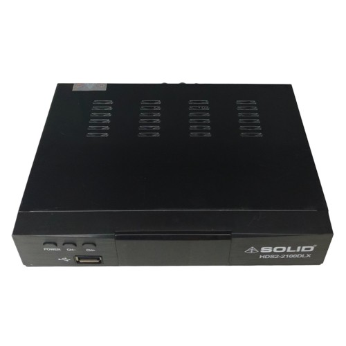 SOLID HDS2-2100DLX FULL HD DVB-S2 Set-Top Box with YouTube